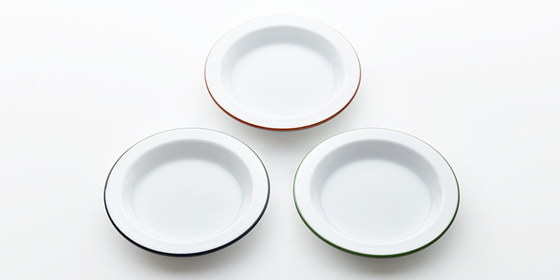 Cords Rim Plate 100mm　3枚セット